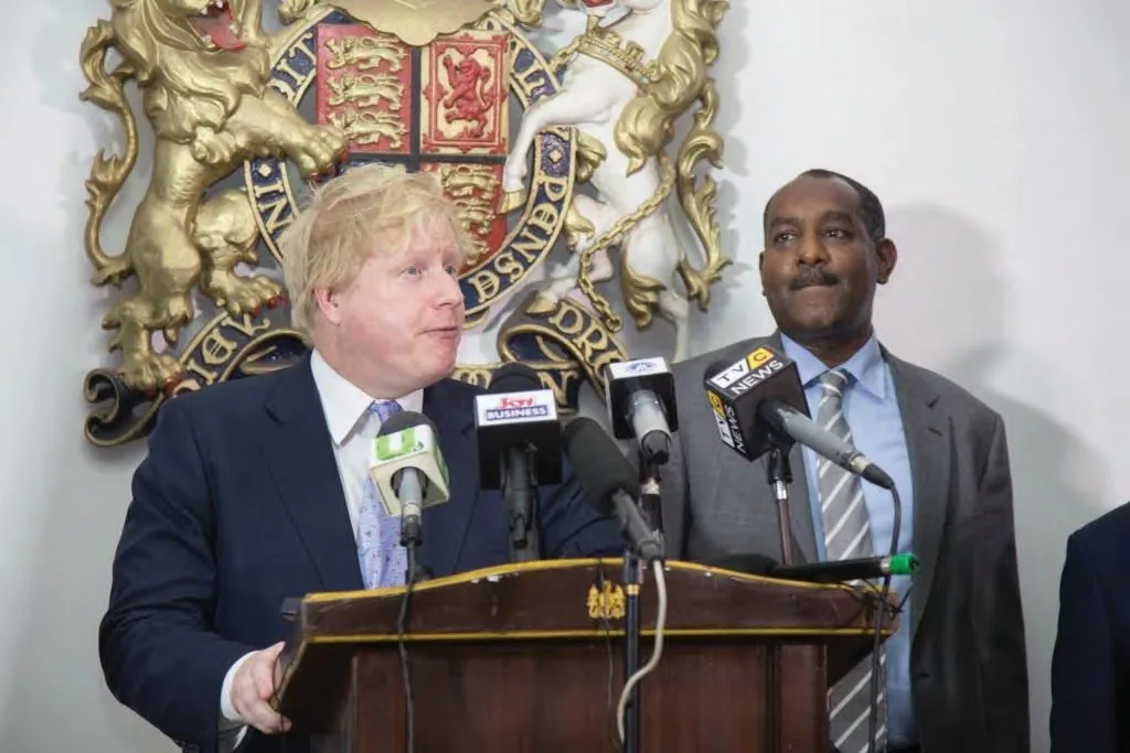 The contract being announced at a UK Government event
